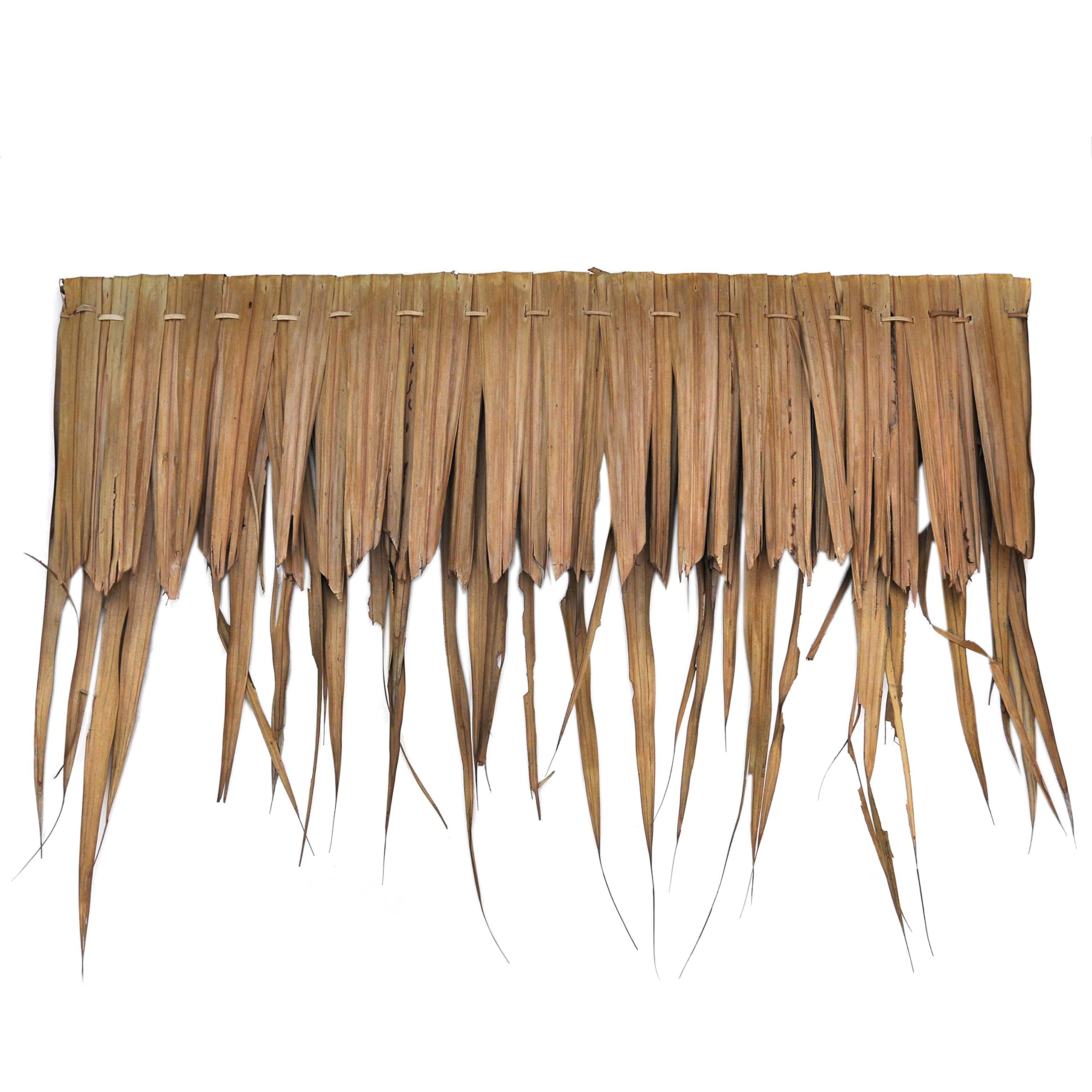 Palmdach Paneele Palmschindel Palmenblätter | Nachhaltiges Naturmaterial | Wetterfest Regendicht und Langlebig | Innen- und Außenbereich | ca. 118-120 cm | 10 Stück