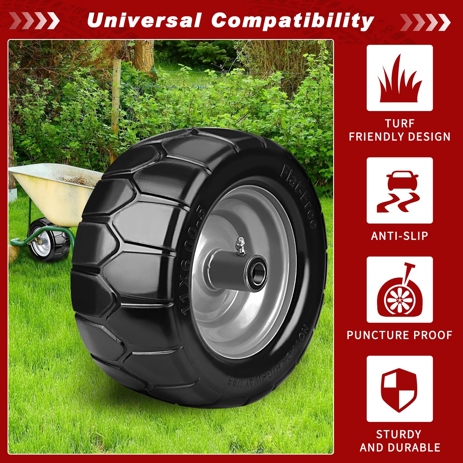 Tires For Zero Turn Mower Upgrade Flat Free