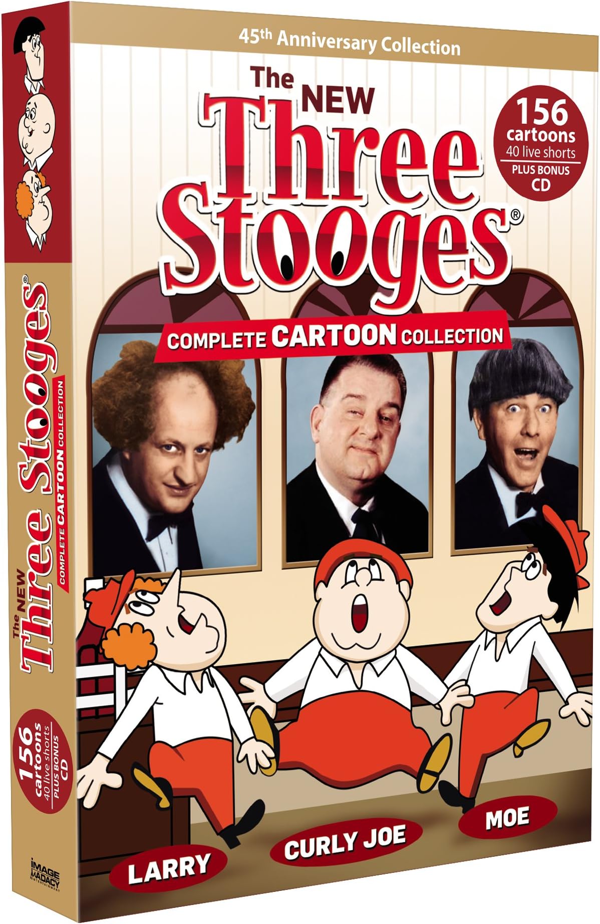 The New Three Stooges: Complete Cartoon Collection