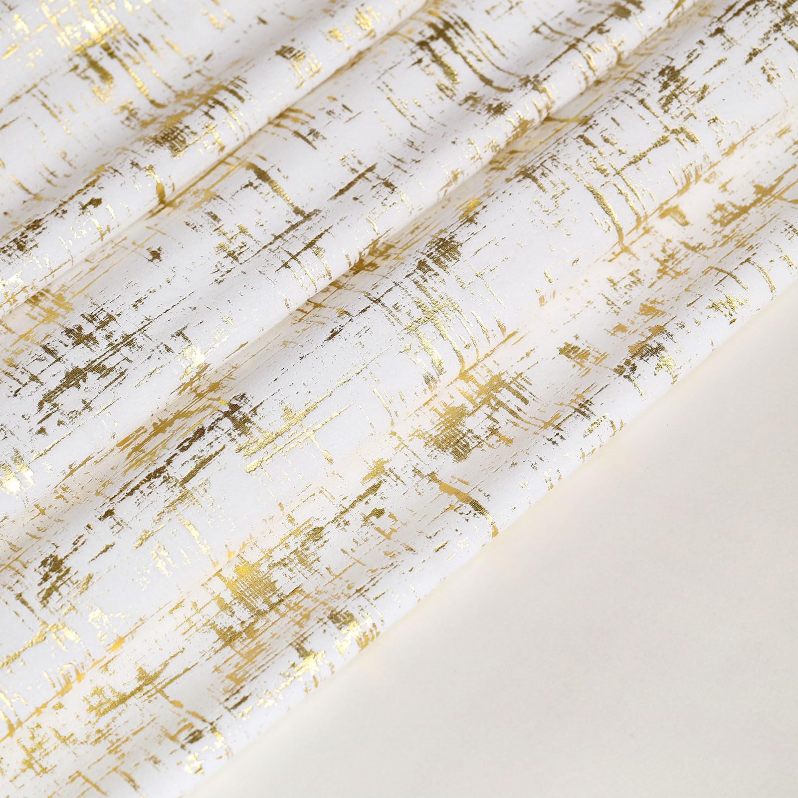 L.Z.E Blickdichte Gardine Vorhänge mit Kräuselband, 50% Lichtdurchlässig Sichtschutz Samt Gardinen Vorhang für Schienensystem Schiene, Creme Gold Gardinenschal für Wohnzimmer Schlafzimmer 245 cm Lang
