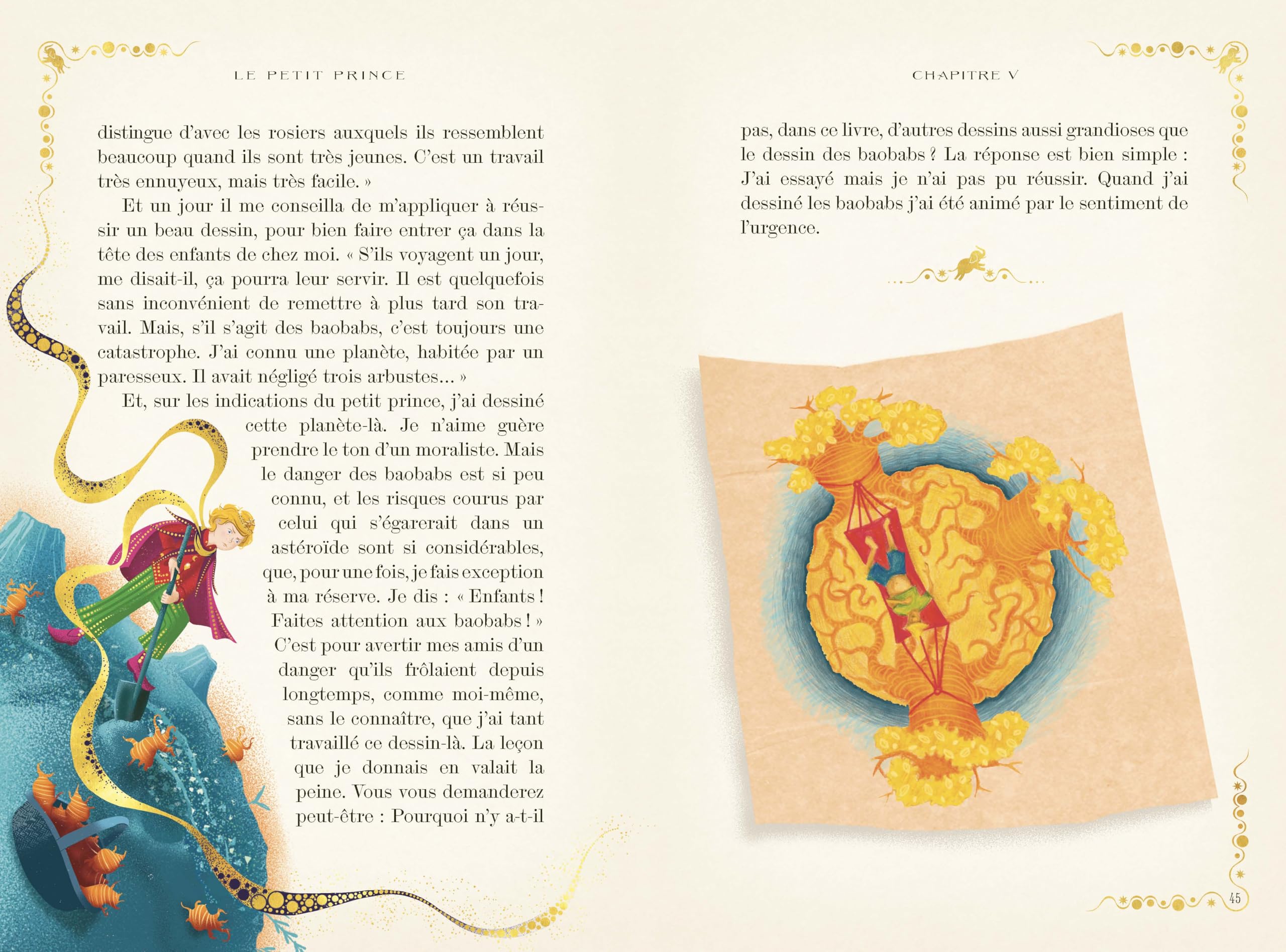 Le Petit Prince - Édition illustrée interactive: Graphisme et illustrations de MinaLima