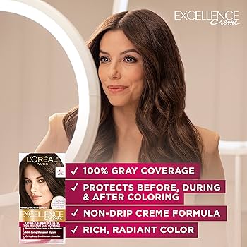 Amazon.com : L'Oreal Paris Excellence Creme Permanent Hair