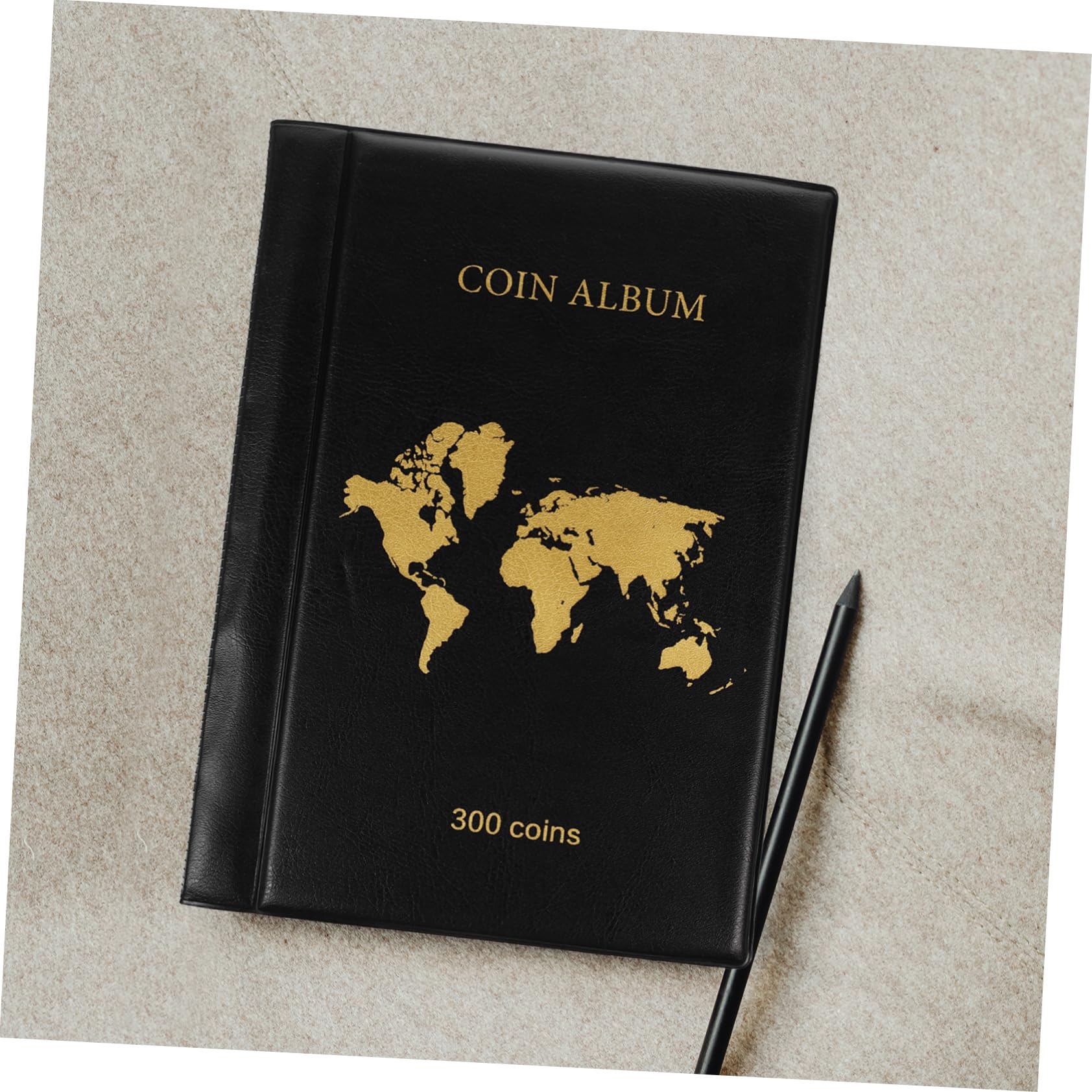 Album per Monete Raccoglitore per Collezioni di Monete Custodia in PVC Robusto e Carta Moneta Organizzatore per Collezionisti