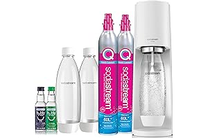 Terra Sparkling Water Maker Bundle (White): Your Ninja Thirsty Ninja Thirsty