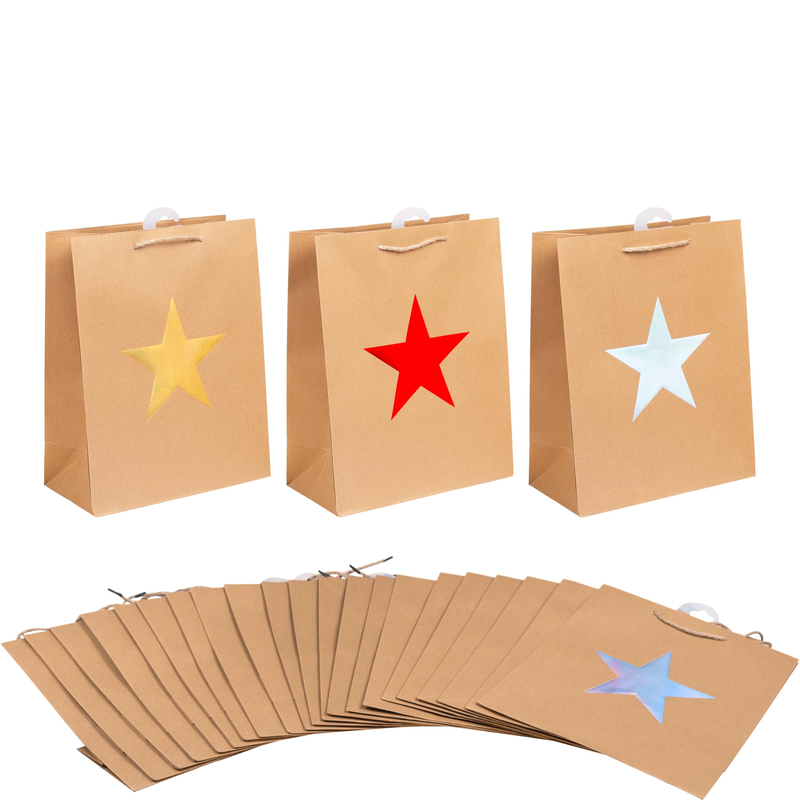 Heku 22 – 30823 – 35 – Bolsa de Regalo, Papel, Metálico, 9 x 28 x 35 cm
