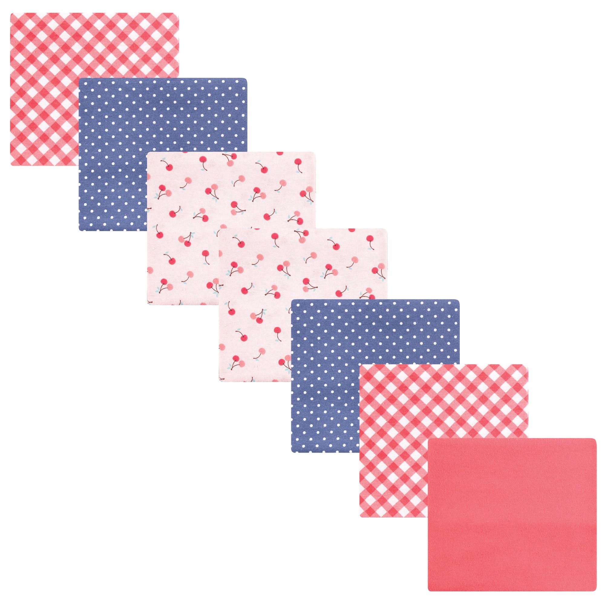 Luvable Friends Little Treasure Flannel Receiving Blankets 7pk