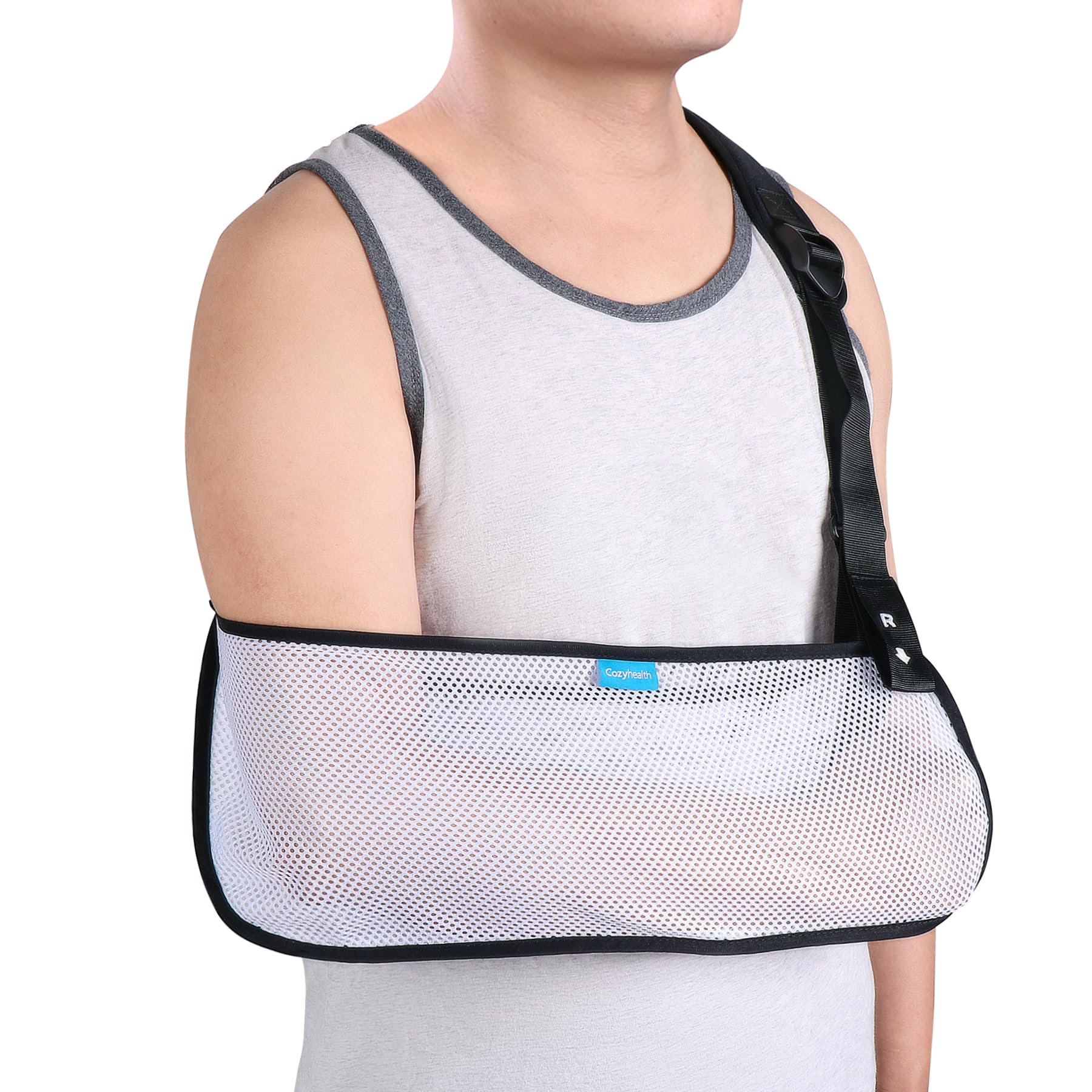 Mesh Arm Shoulder Sling Medical Shoulder Immobilizer for Shoulder Injury Torn Rotator Cuff Breathable Arm Brace for Shower