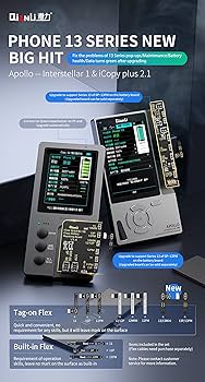 [2023 Latest Version] New for 13,13 pro,13 max,iCopy Plus 2.2+ Programmer  for LCD Screen Display Touch EPROM Vibrator Chip Data Recovery Tool Repair 