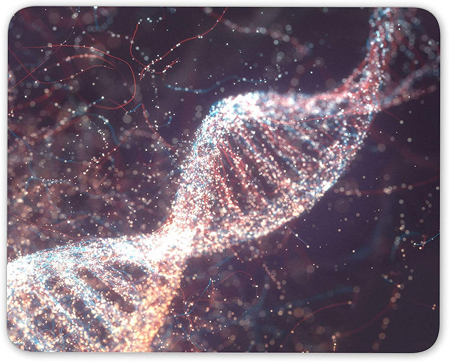 N/A DNA Double Helix Genetics Mouse Mat Pad - Chromosome Science PC Fun Gift #16315