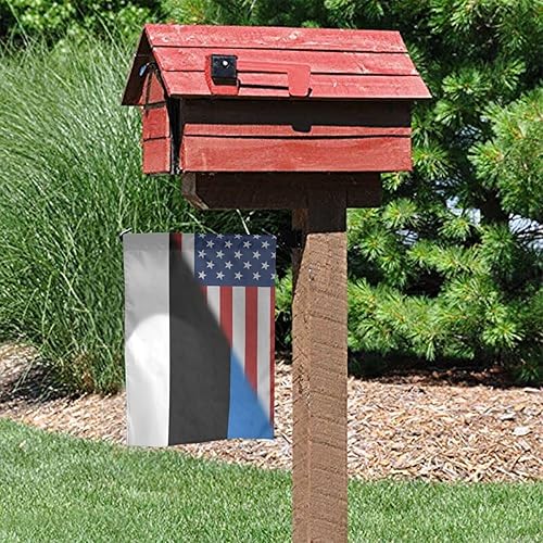 Miniatura 7 de Bandera de país de Estonia, bandera de jardín americano, 12 x 18 pulgadas, pancartas verticales de doble cara para decoración del hogar, granja,