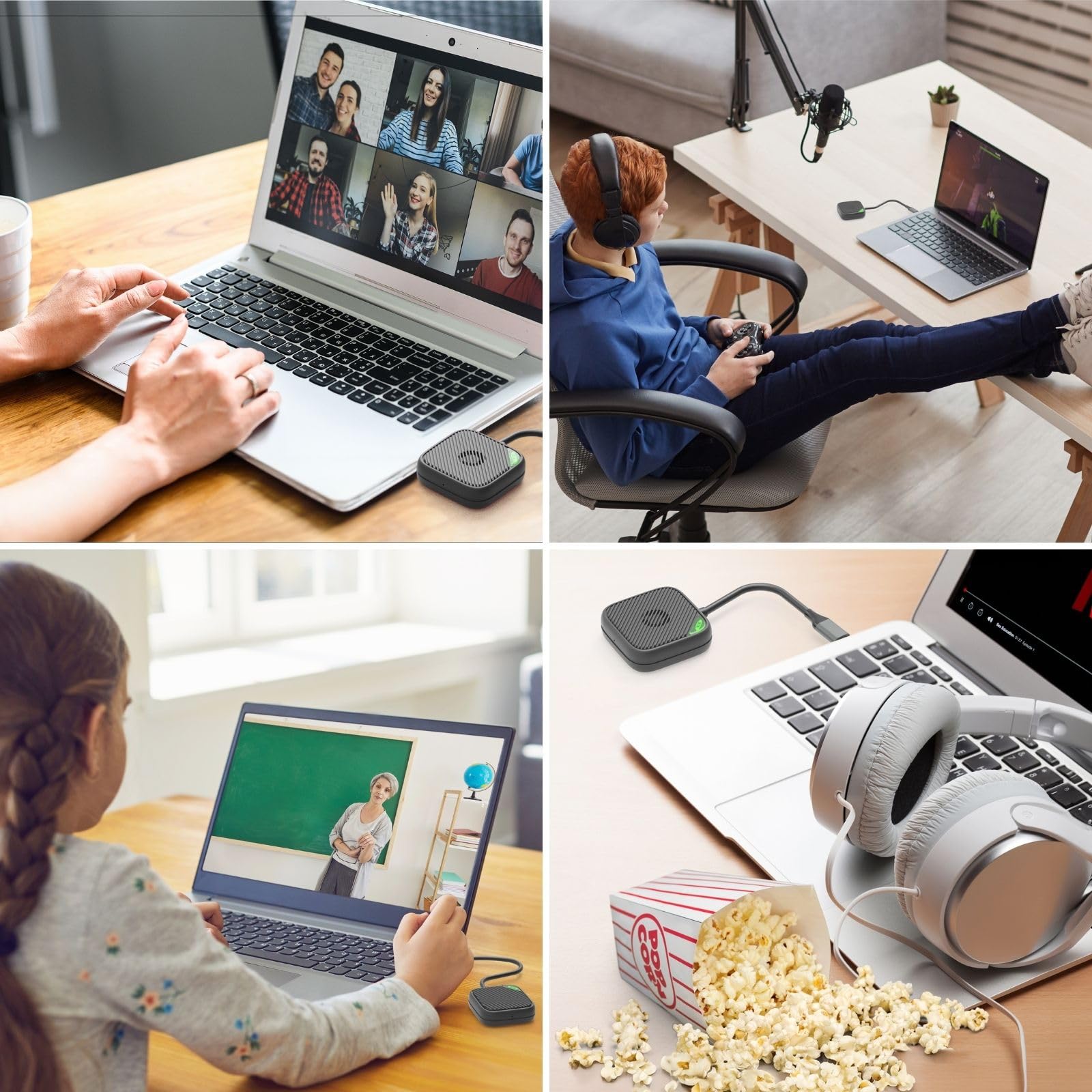 ClonerAlliance Screen-Cloner Dongle, grabación de pantalla de 1080p a 60 fps con codificación basada en hardware, captura todo el contenido de escritorio y audio. Compatible con Windows y Mac.