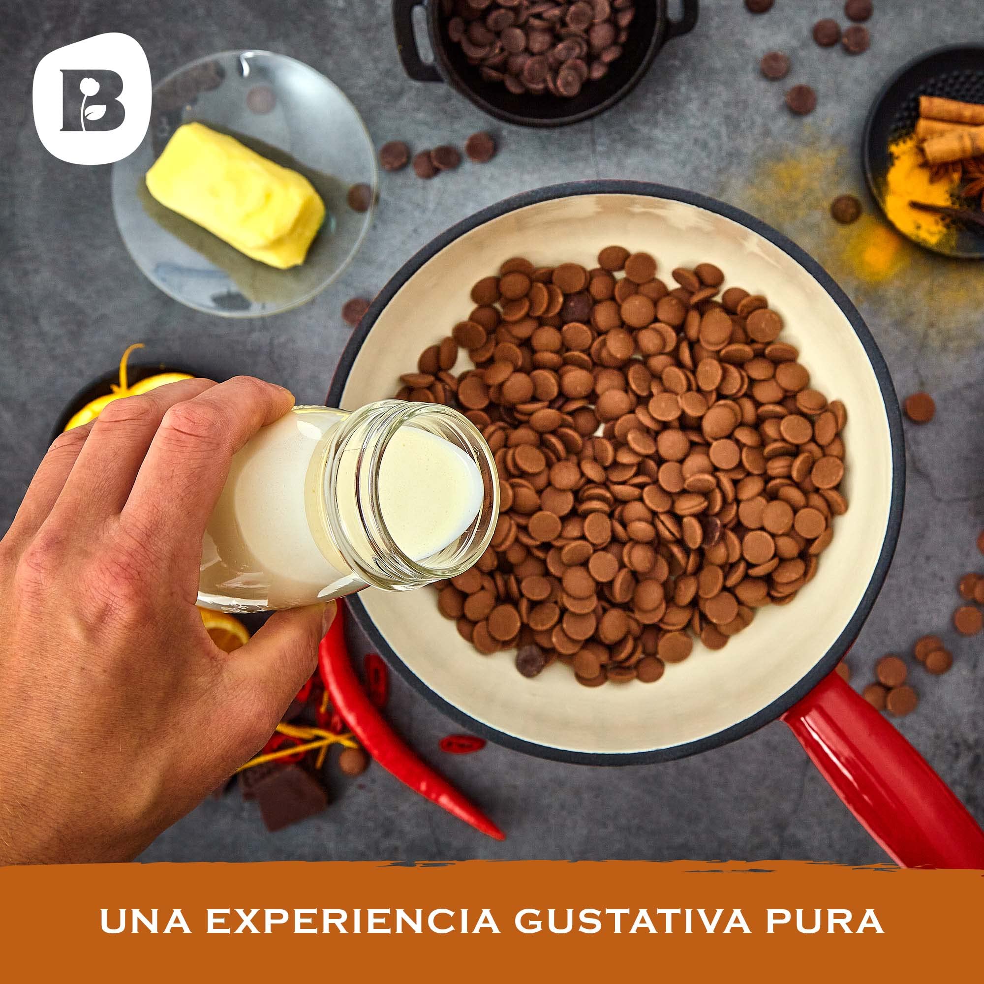 Juego de Fondue de Hierro Fundido para 6 Personas | 2 litro | Juego de Fondue de 9 Piezas | esmaltado Adecuado para Fondue de Queso Fondue de Chocolate para Fondue de Carne