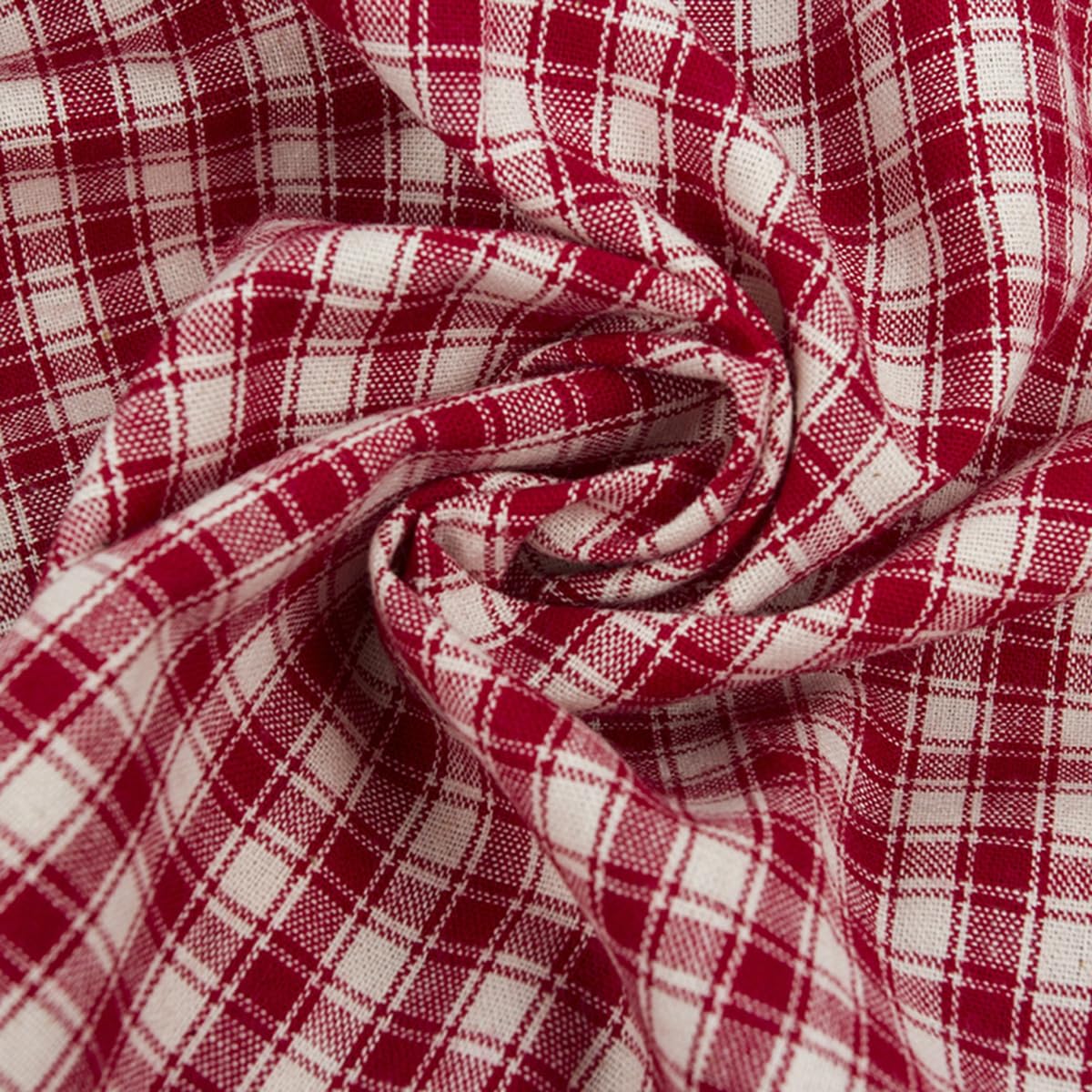 Materiał sprzedawany na metry, w kratkę, bawełna, materiał dekoracyjny, 100% tkanina bawełniana, do szycia, karo rolnicza, bawełna, materiał kostiumowy, rękodzieło, materiał do szycia do