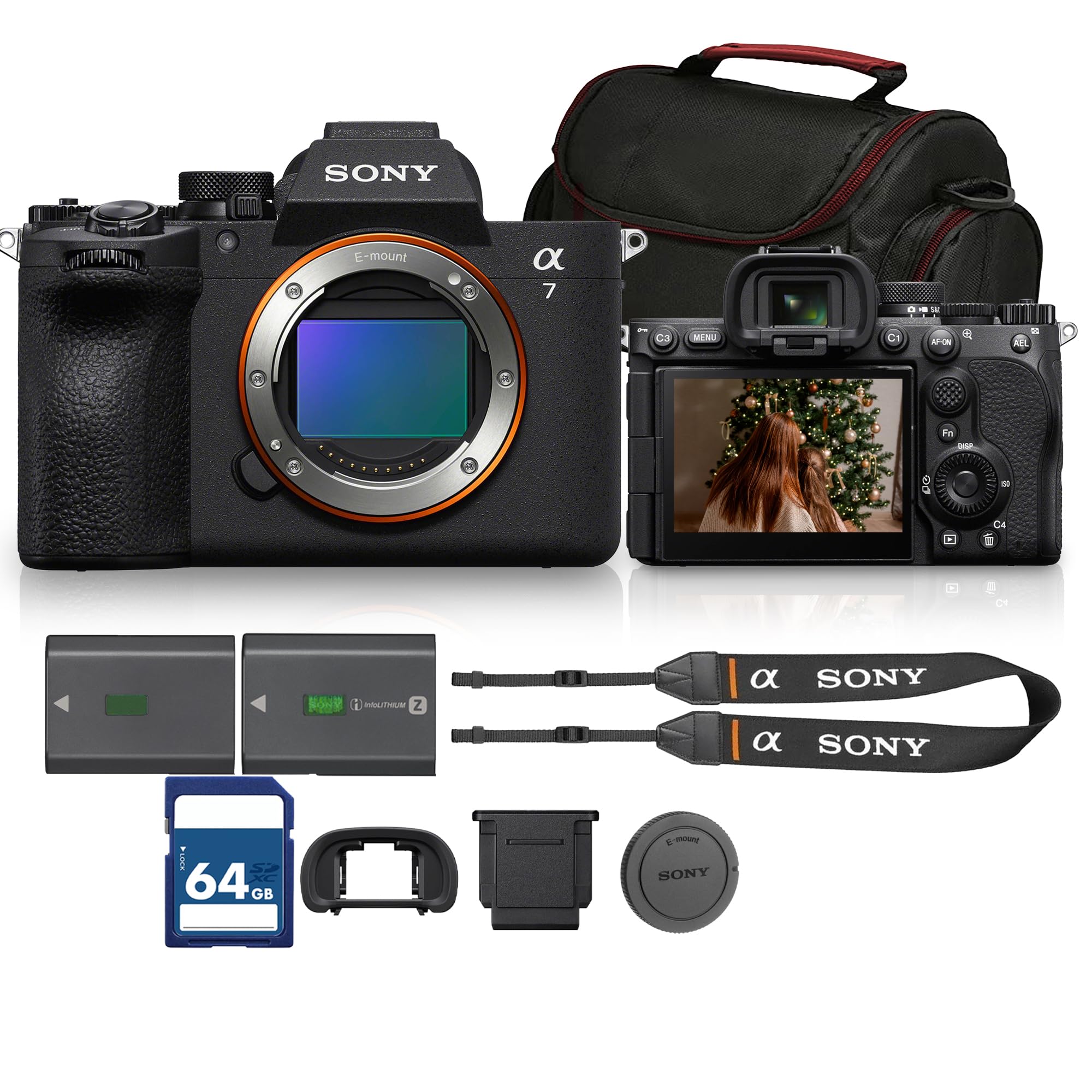 Amazon.com : Sony a7 V Mirrorless Camera & Battery & Bag Bundle