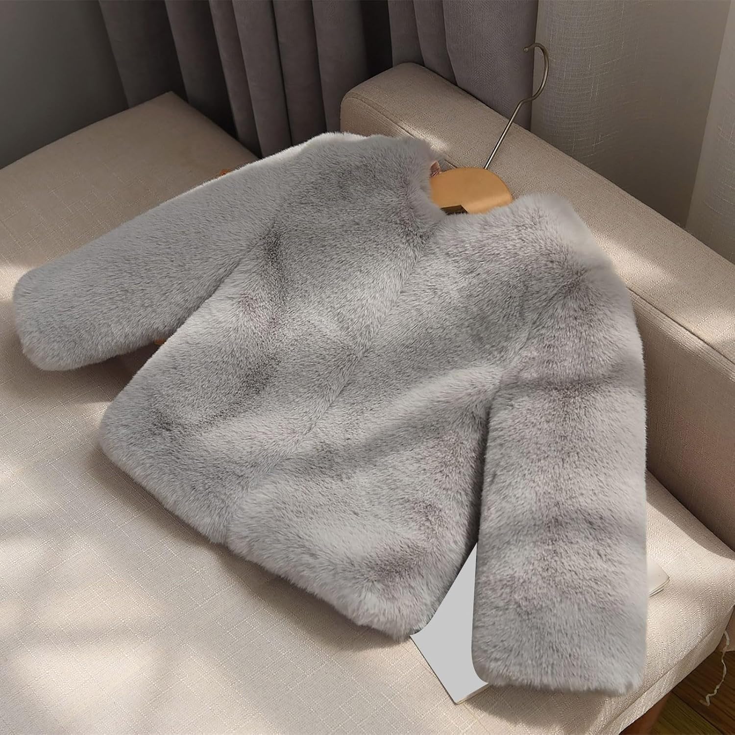 Kids Baby Girls Autumn Winter Faux Coat Jacket Thick Warm Outwear Clothes The Perfect Fall Jacket