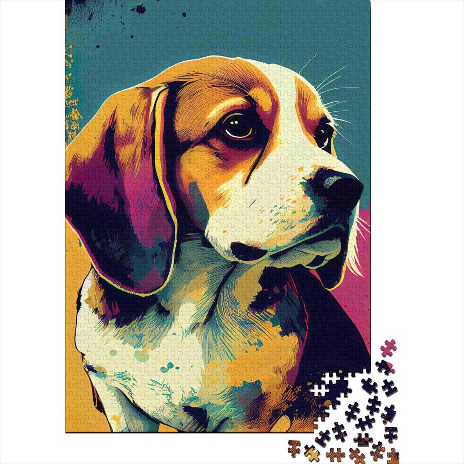 3D Printed Beagle Art Fitted Sheet Microfiber Soft Dog Pattern Mattress Cover for Bedroom Decor Dorm 90x200x25cm