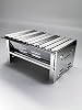 Mizan Foldable Barbecue Chrome