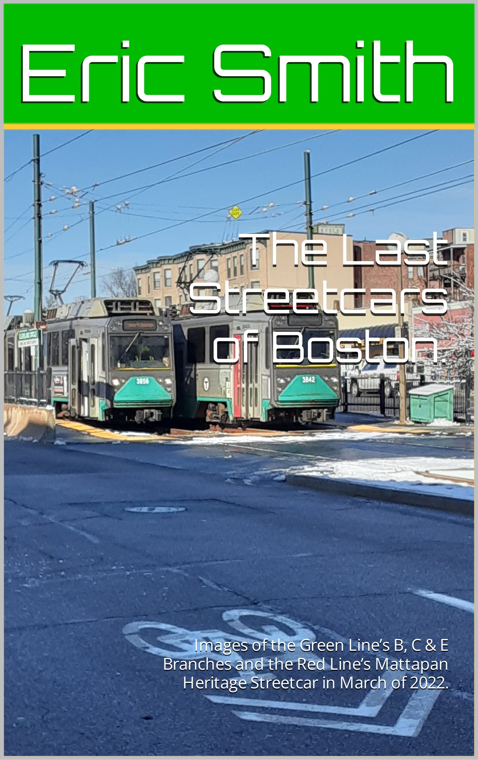 Livre tramway Boston cadeau idéal pour passionné de trains USA
