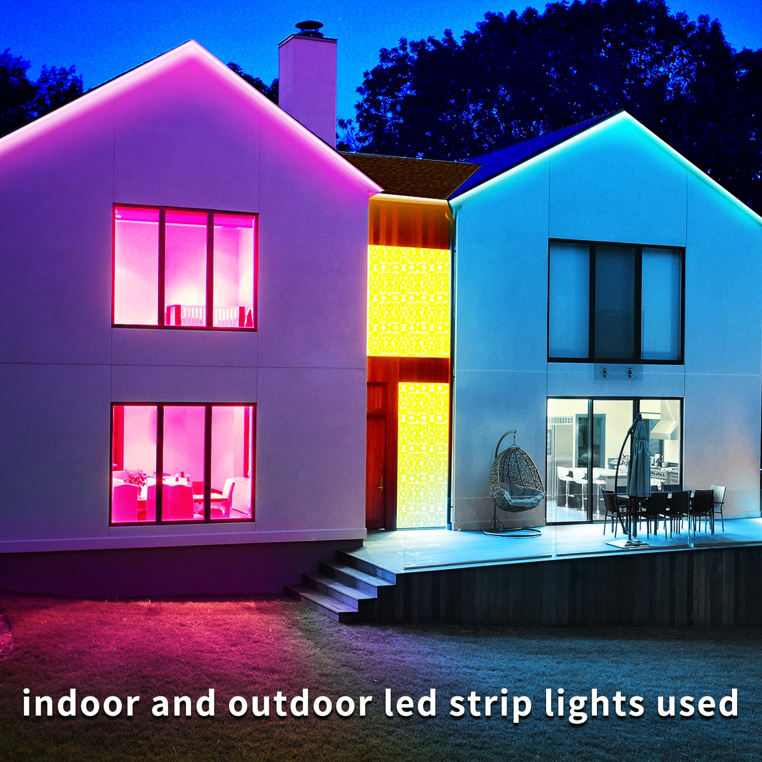Led strip RGB 20 meter ip68 waterdicht 220v high voltage