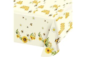 Premium Bumble Bee Plastic Tablecloth
