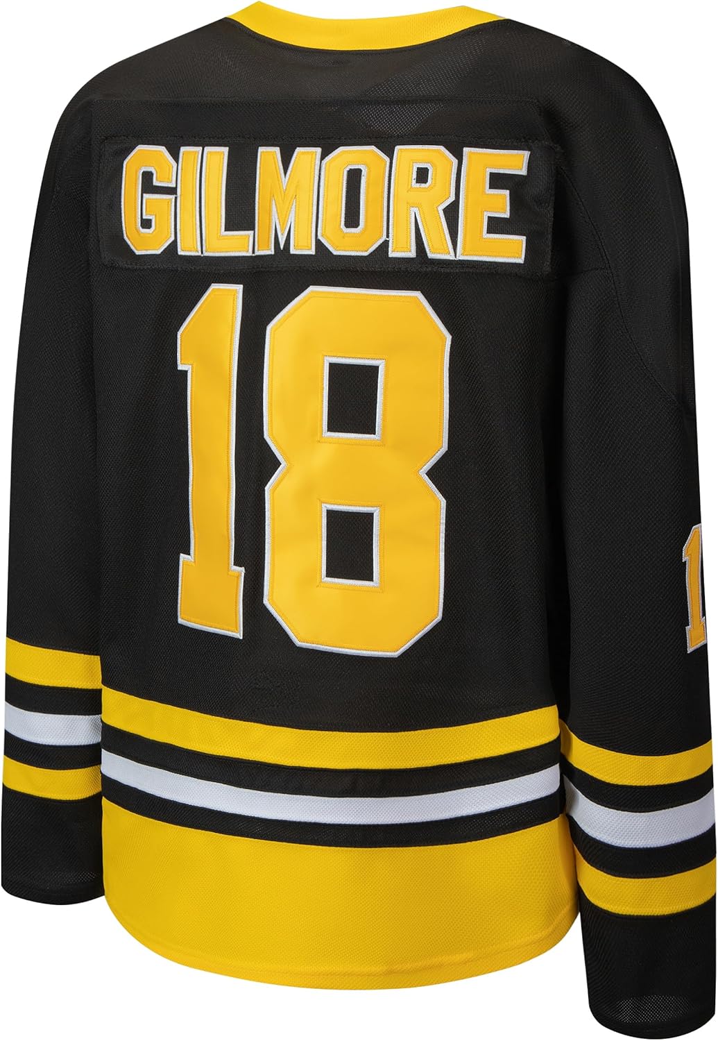 #18 Happy Gilmore Hockey Jersey for Men,Boston Adam Sandler Shirt 1996 Movie Ice Hockey Halloween Jersey Black S-XXXL