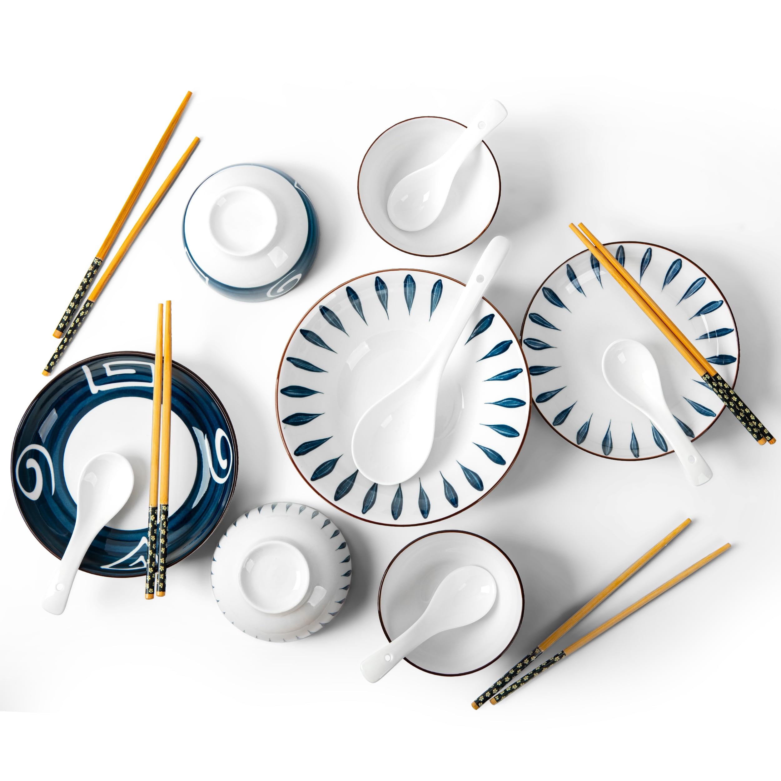 Amazon.com | TOK Japanese Ramen Bowl Set with Chopsticks & Spoon