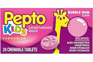 Pepto for Kids Bubblegum Flavored Tablets