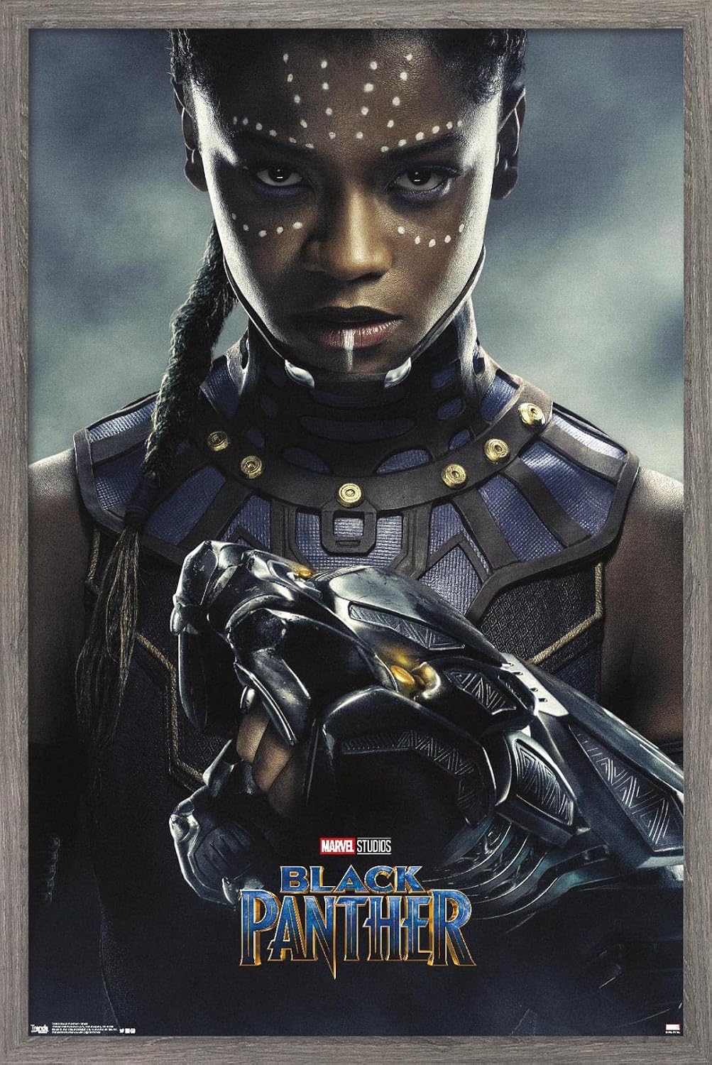 Trends International Marvel Cinematic Universe - Black Panther - Shuri One Sheet Wall Poster, 22.375" x 34", Premium Unframed Version