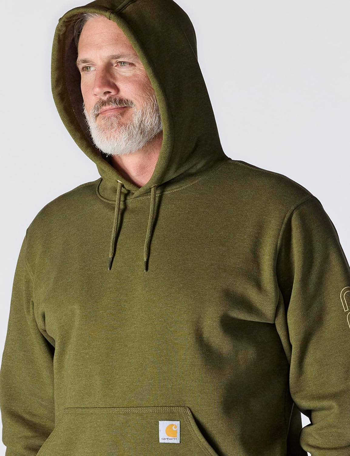 Carhartt Men's Iconic K288 Logo Sweatshirt Closeout - Image 3