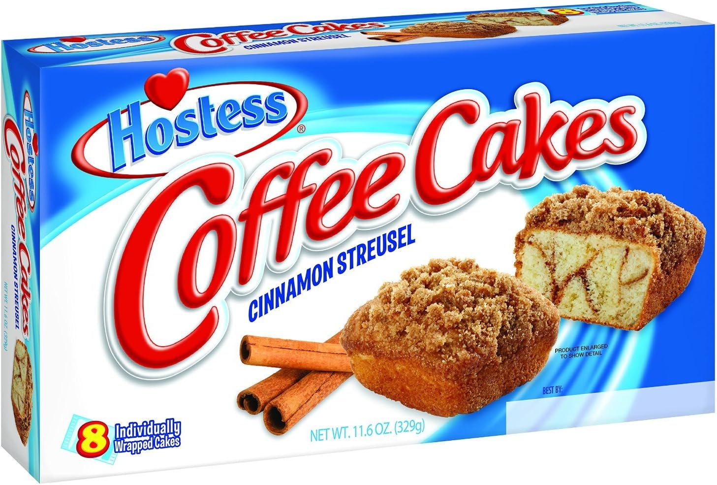 Amazon Hostess Coffee Cakes 320g ホステスコーヒーケーキシナモンシュトロイゼル [並行輸入品