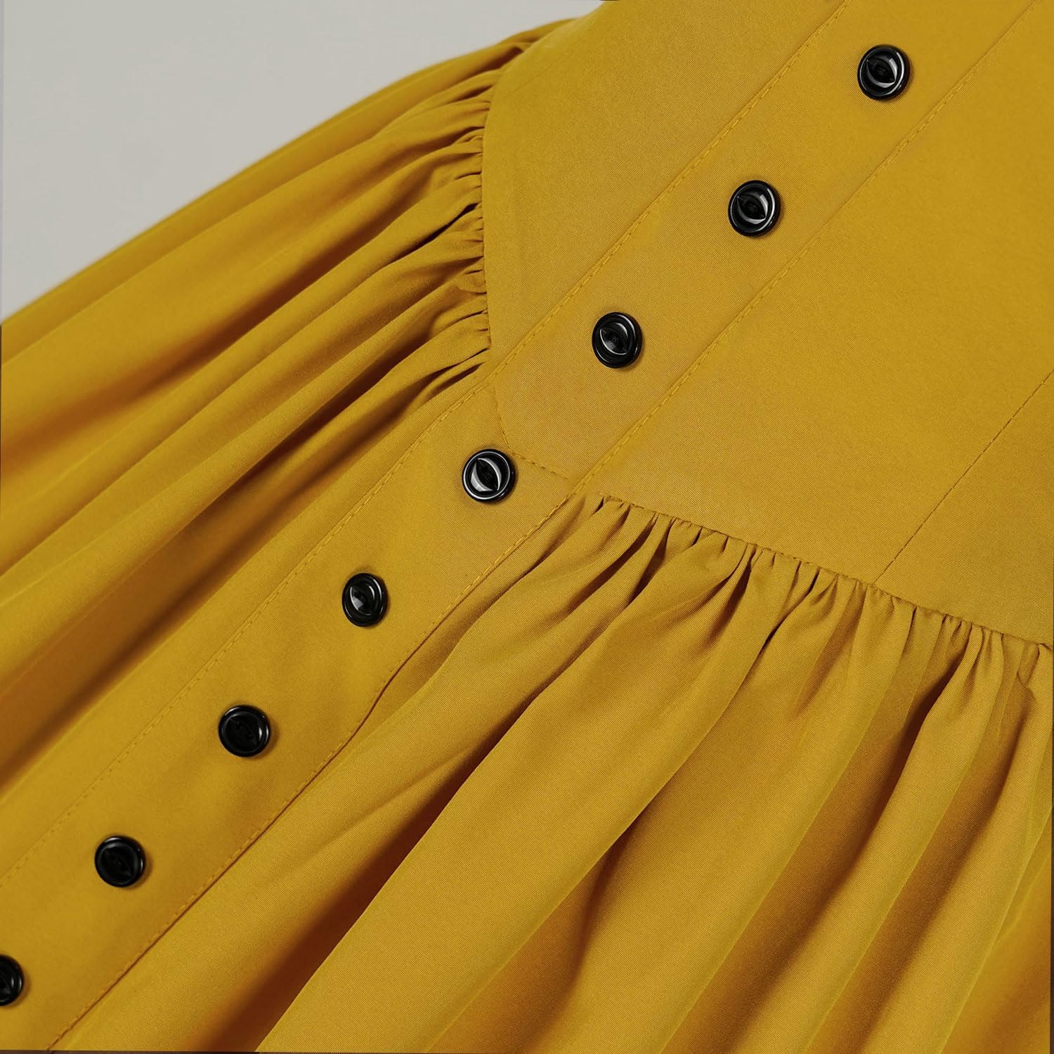 Mingyuezai Women Victorian Skirt Medieval Renaissance Peasant Skirt - Image 4