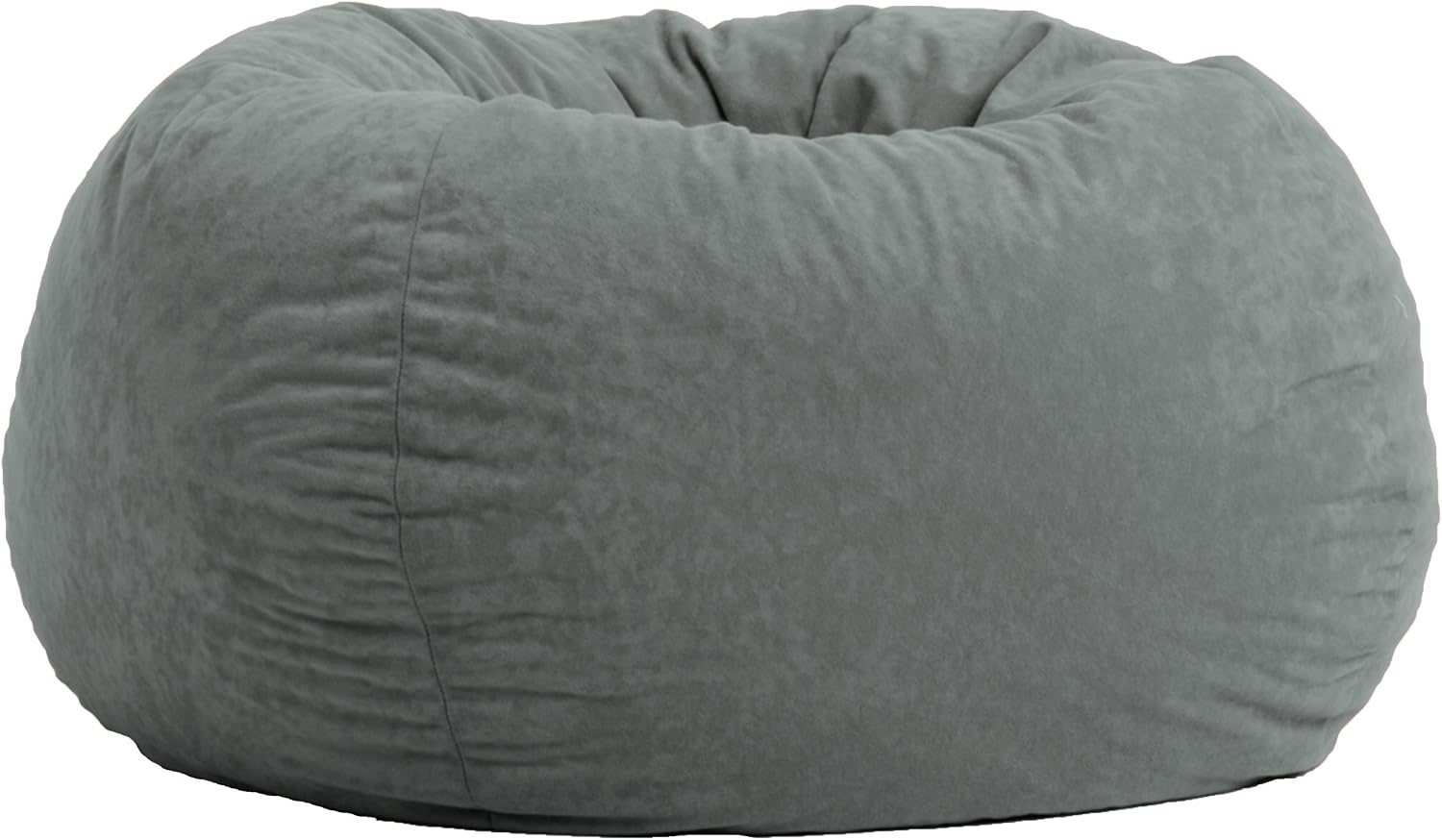 Comfort Research Classic Bean Bag in Comfort Suede, Steel Grey