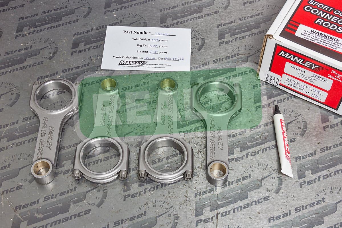 Manley H Tuff H Beam Fits Subaru EJ20 EJ25 HD Connecting Rod Set with ARP 625+