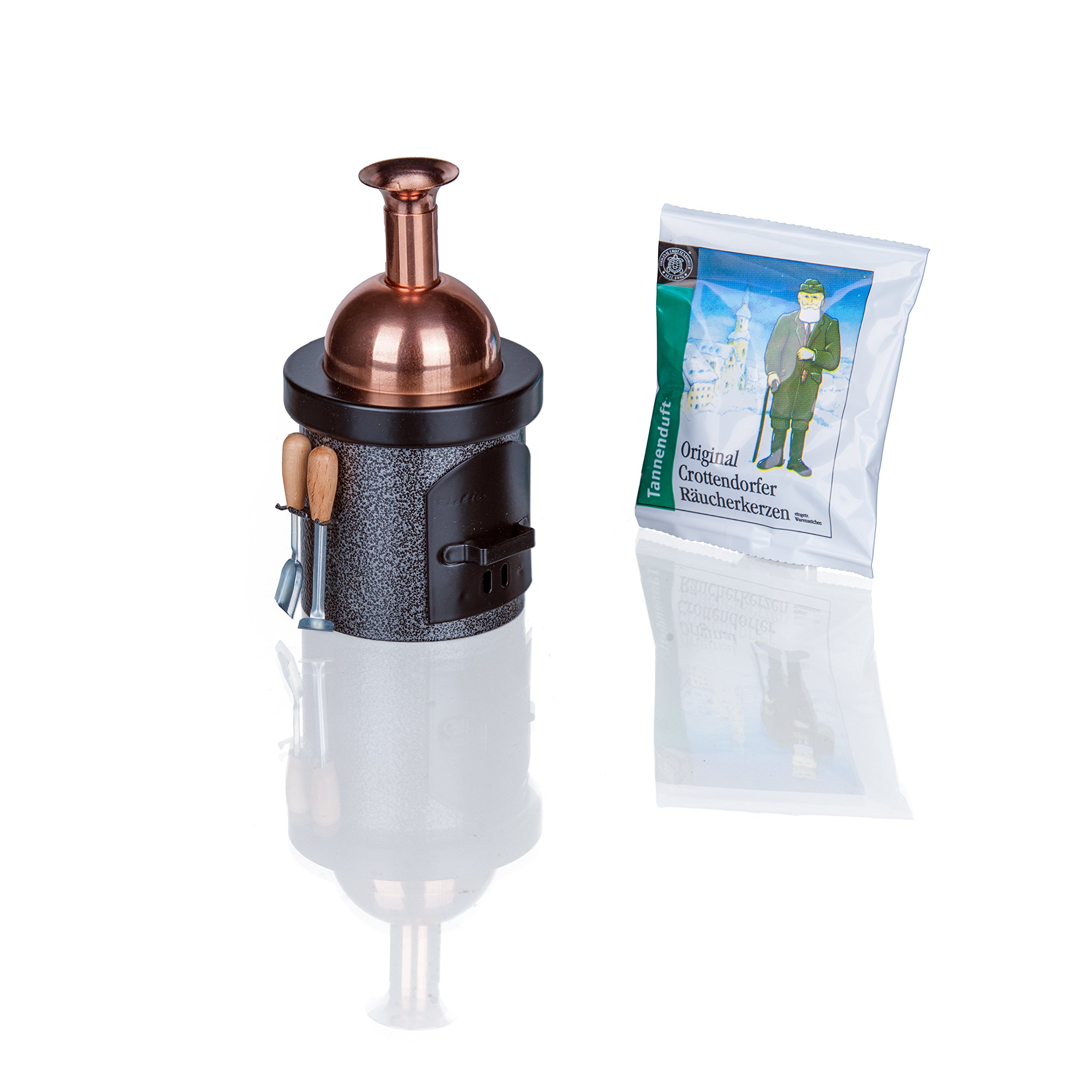 Crottendorfer Räucherkerzen 2211 Braukessel Fumoir Noir encens traditionnel haut de gamme
