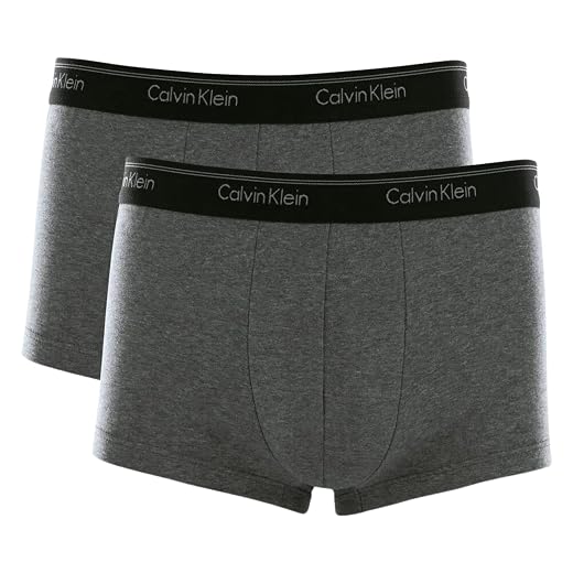 Kit 2 Cuecas Calvin Klein Low Rise Trunk Boxer Cotton