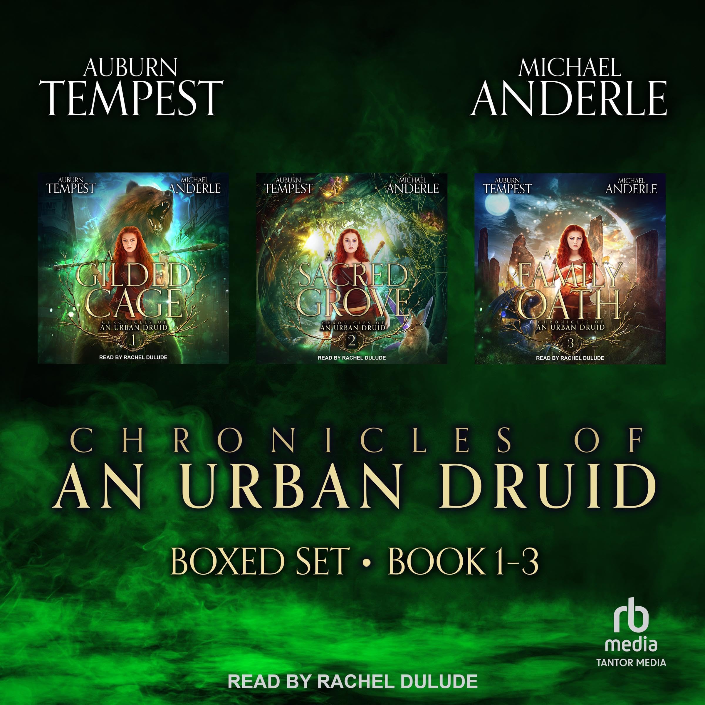 Cover art for Chronicles of an Urban Druid Boxed Set, Books 1-3