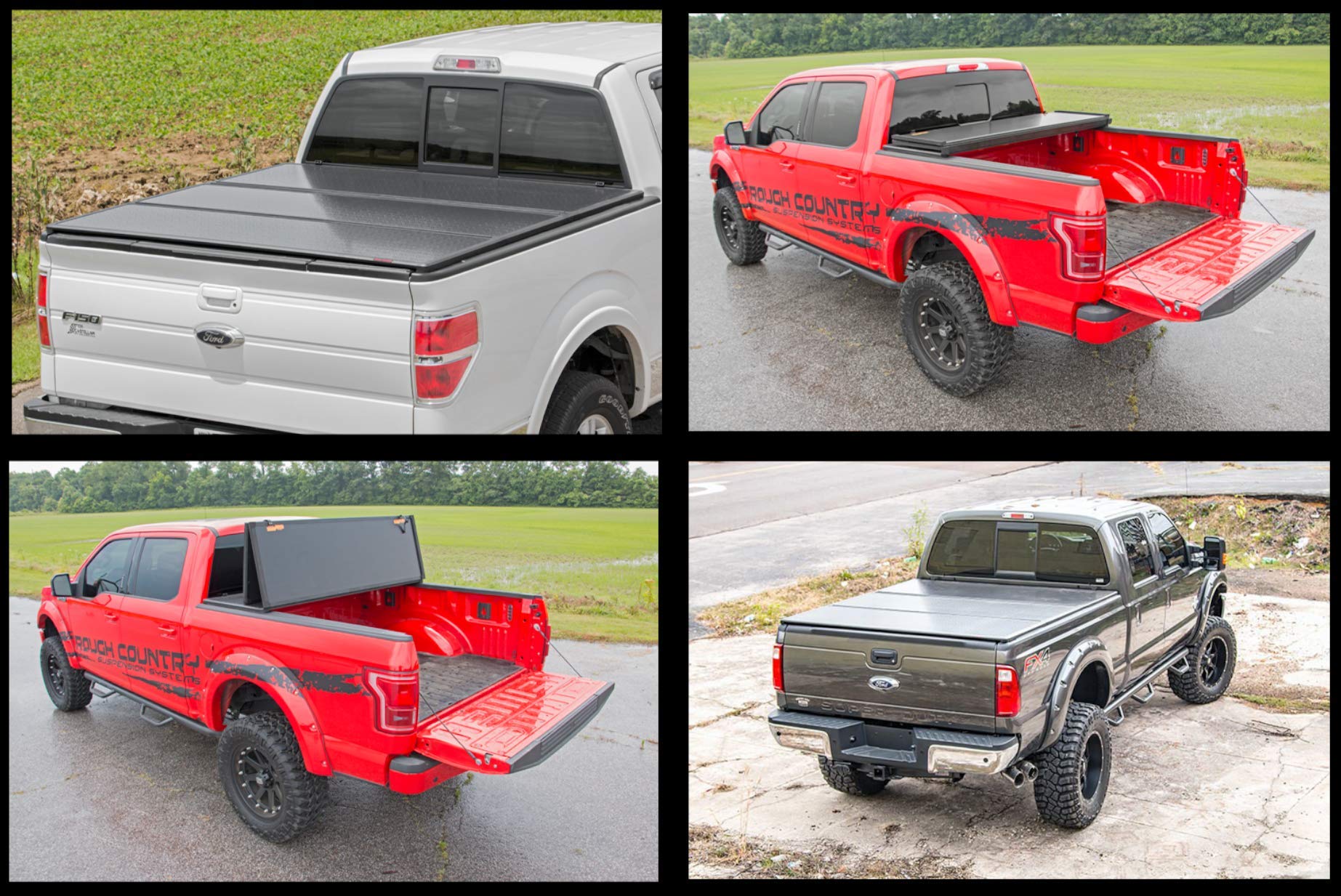 Amazon Com Rough Country Tonneau Cover