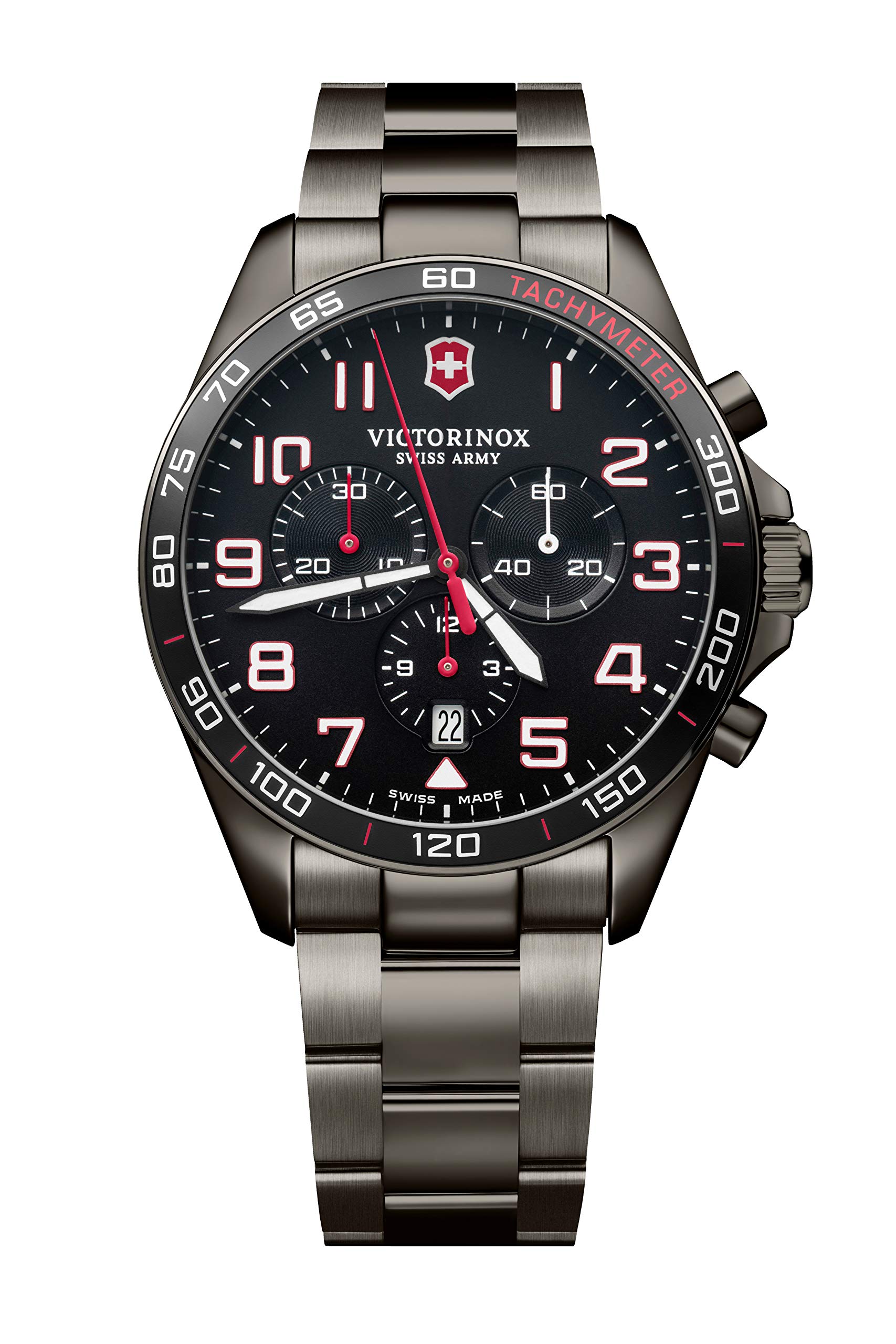 Victorinox Field Force Chronograph Black Dial 42mm Mens Watch (B07VNDV4QH) Amazon Price History, Amazon Price Tracker