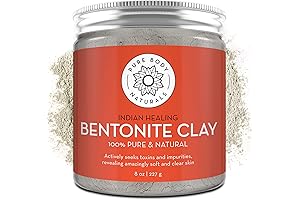 Bentonite Clay Powder Multipurpose Solution for Detoxifying and Deep Cleansing