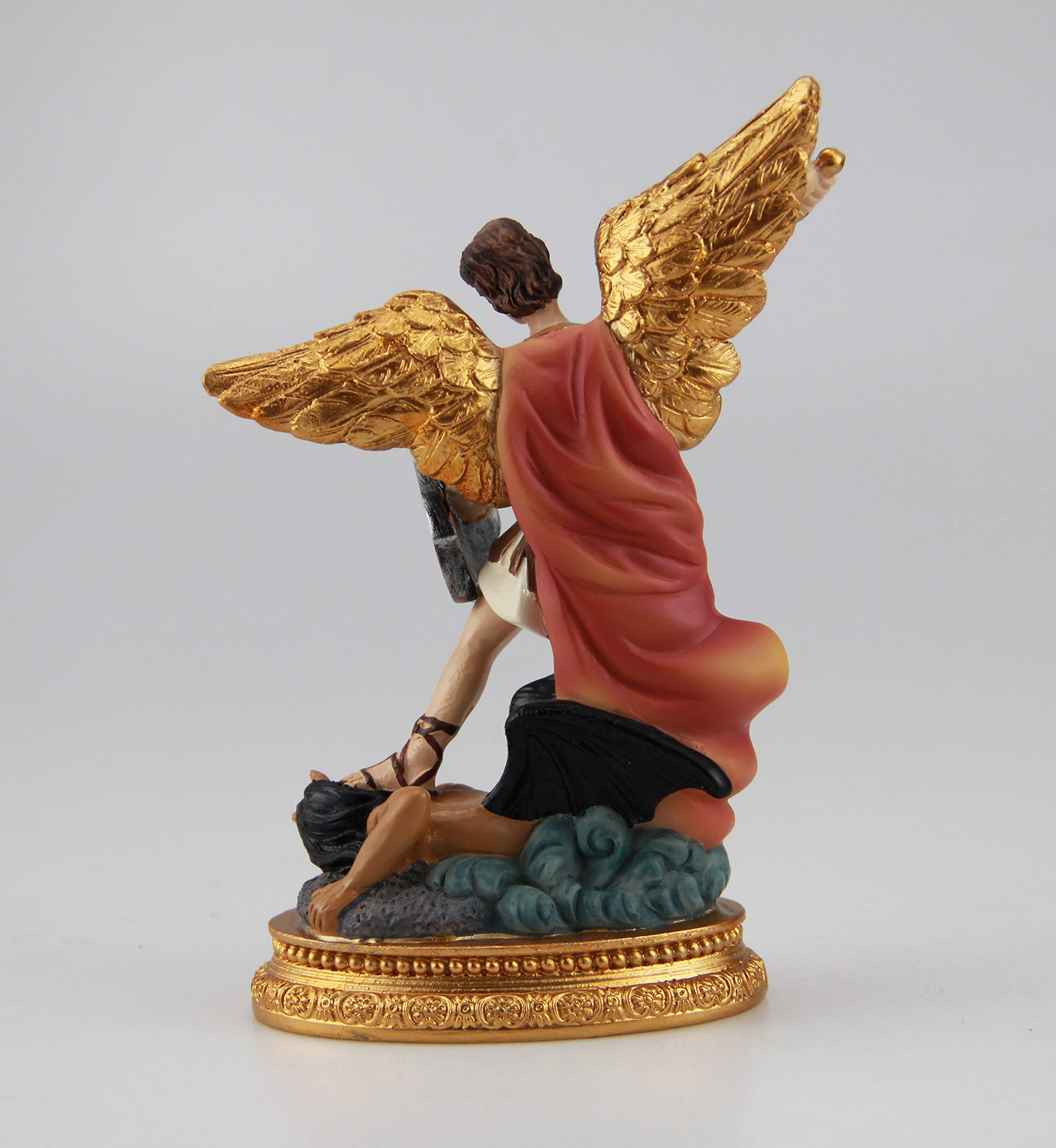 Woodington's Saint Michael The Archangel Colored Catholic