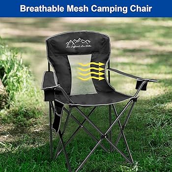 Amazon.com : SAILARY 2PCS Collapsible Folding Camping Chairs