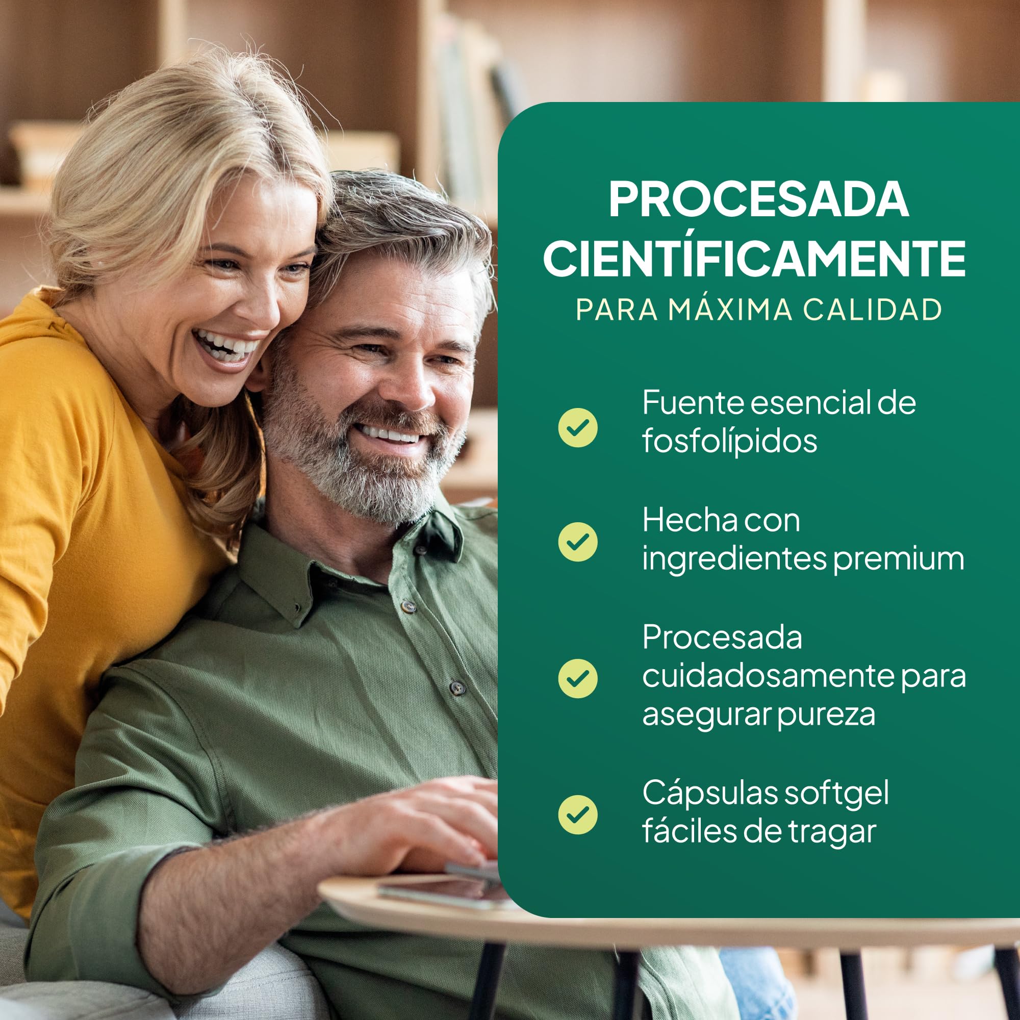 Cápsulas de Lecitina de Soja 1200mg | Lecitina de Alta Pureza | 240 Cápsulas = Suministro de 2 Meses | Certificación GMP & Fabricado en el Reino Unido | Fuente Natural de Fosfolípidos Esenciales