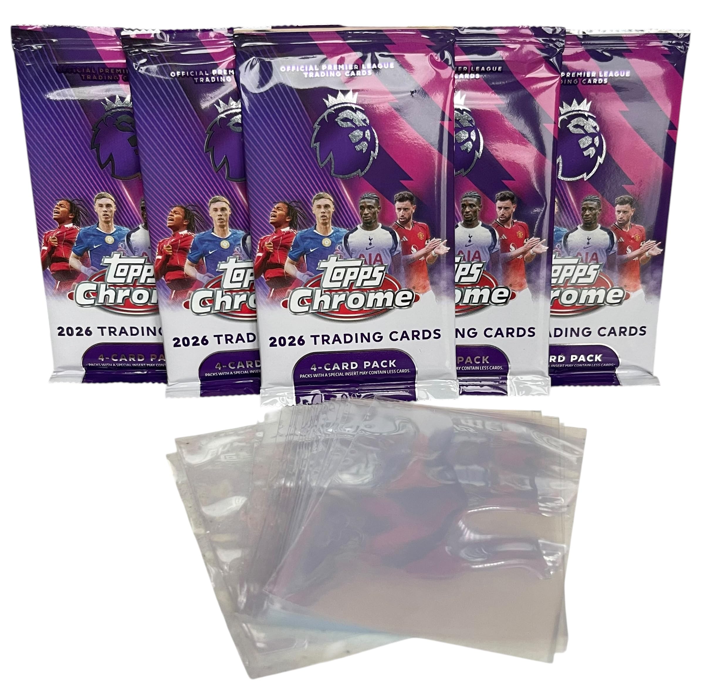 Amazon.co.jp: 2026 Topps クロムプレミアリーグサッカーカードセット