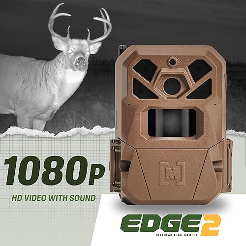 Miniatura 5 de Moultrie Edge 2 Cellular Trail Camera - Auto Connect Nationwide 4G LTE - On Demand 36MP Photo - 1080P Video with HD Audio - 100 Ft Detection Range -