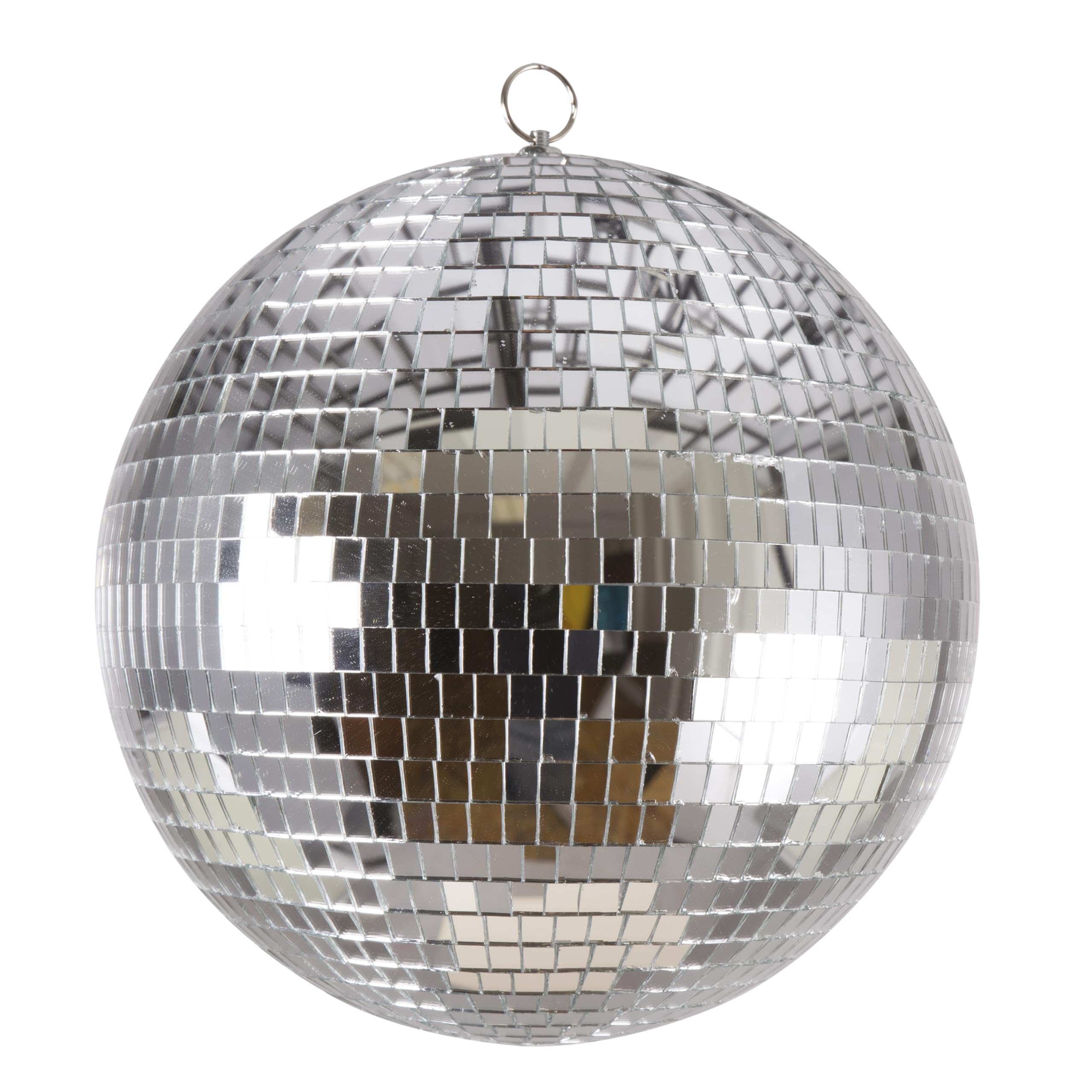 P'tit Clown 71198 - Bola facetada de 30 cm de diámetro, decoración Discoteca y veladas años 70/80 - Ambiente Festivo para Fiestas, Carnaval, Año Nuevo, Noche temática