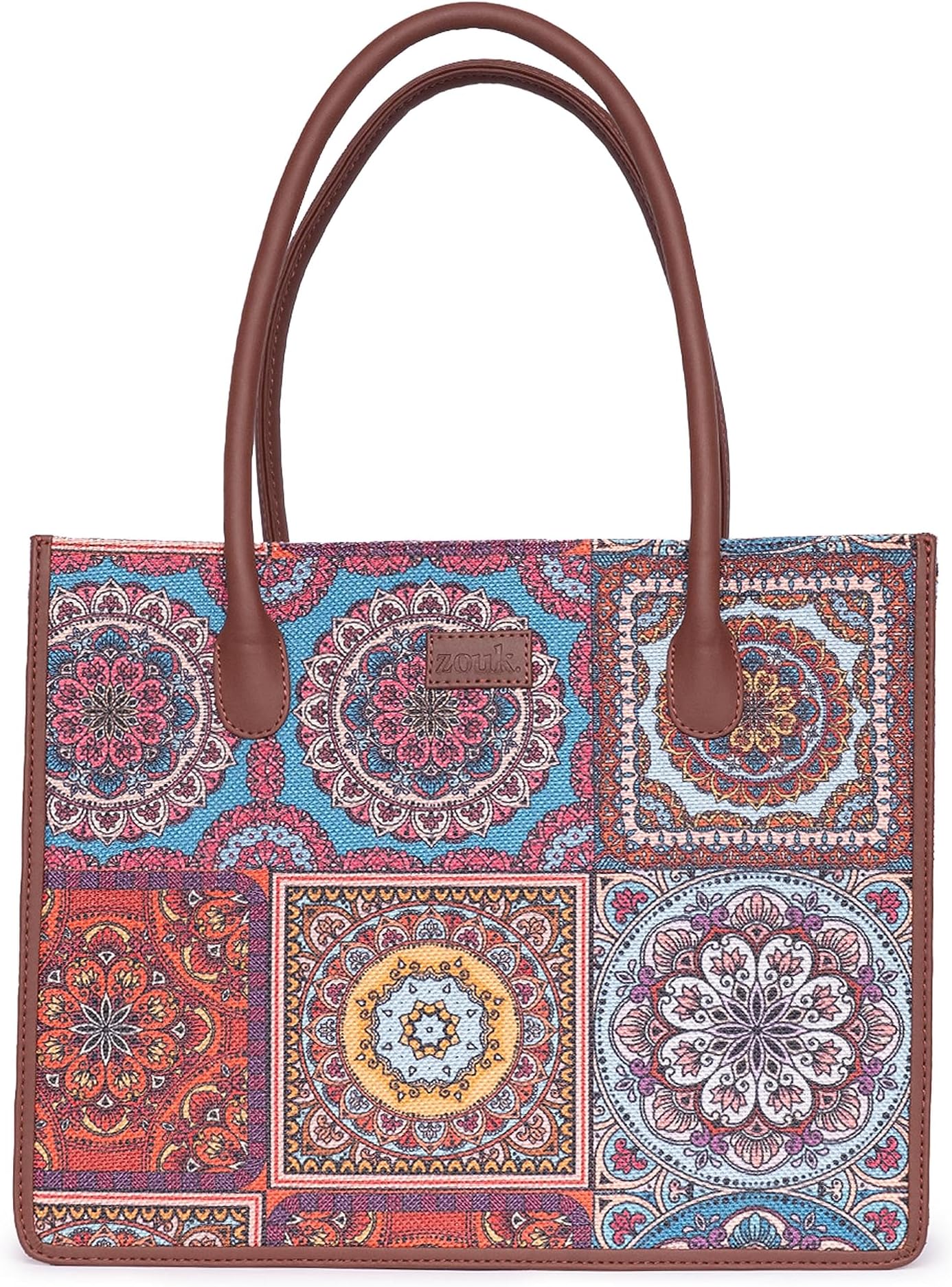 Printed Jute Handcrafted Grey Women's Stylish Tote Bags | Tote Handbag| Shoulder bag with double handle