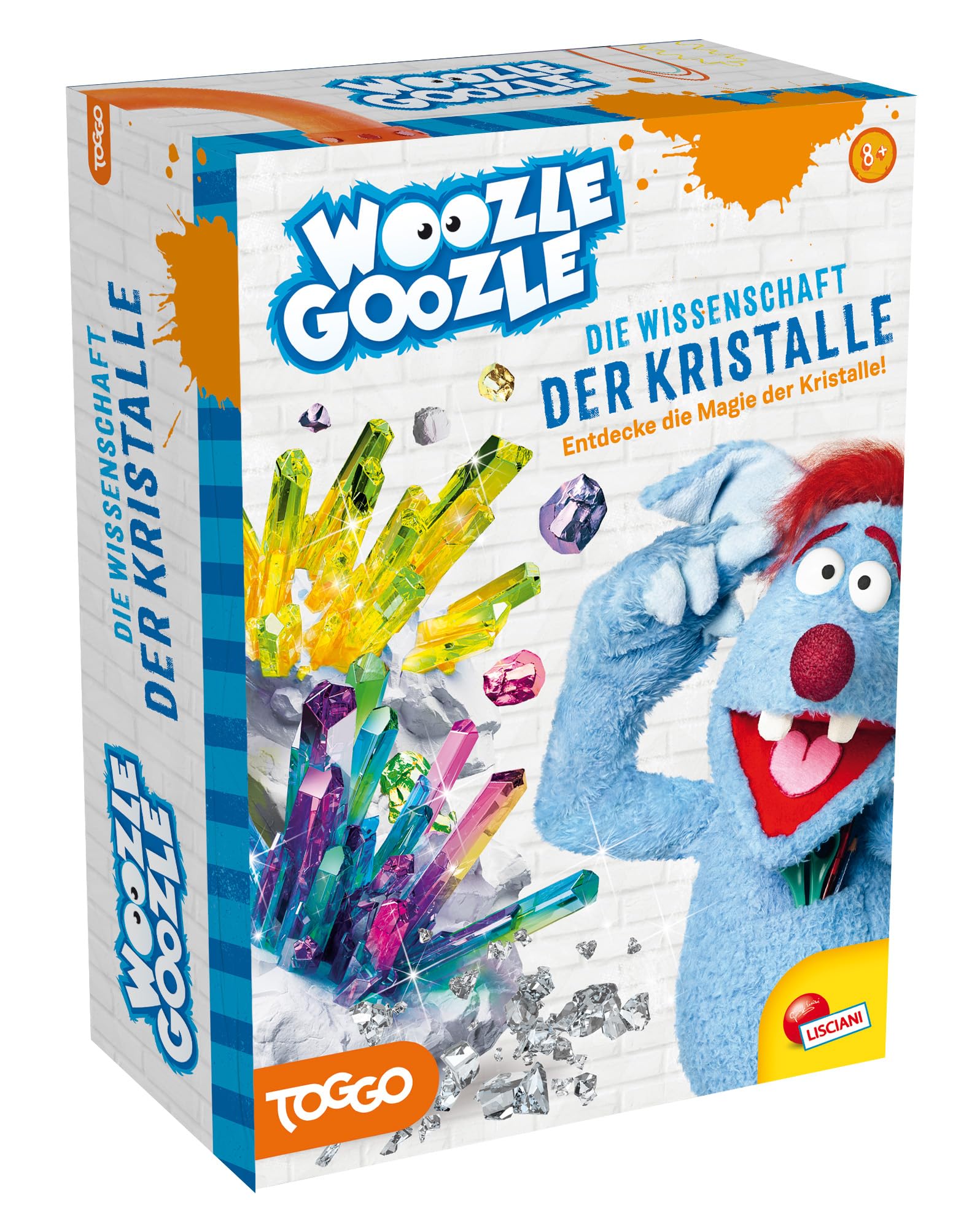 Lisciani - WOOZLE GOOZLE - The Science of Crystals - Experiments for Children from 8 Years - Crystal Growing Experiments: Magic of Crystals - Made in Italy