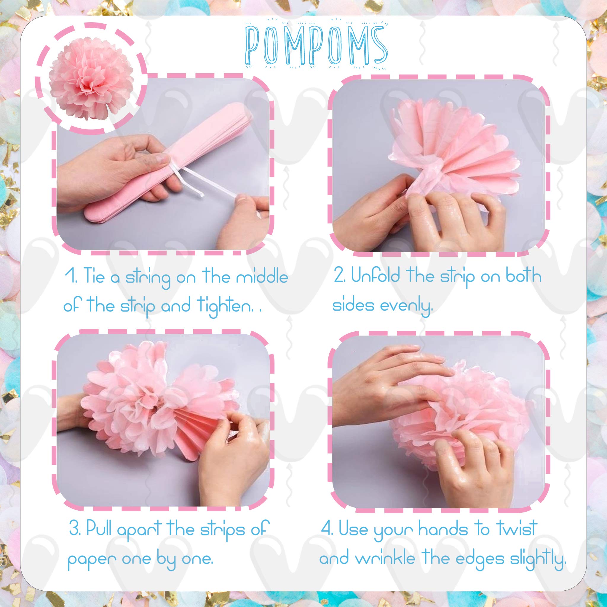 Buy Baby Gender Reveal Party Supplies Kit For Baby Boy Or Girl Gender