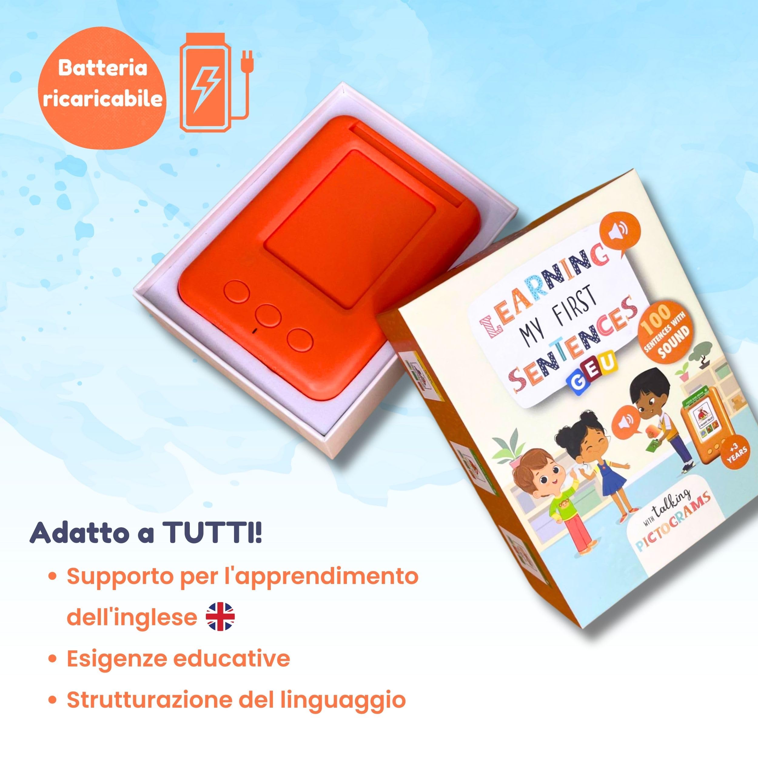 XUNIVERS Flashcards bambini,Schede Flash Cards Parlanti,Flashcard