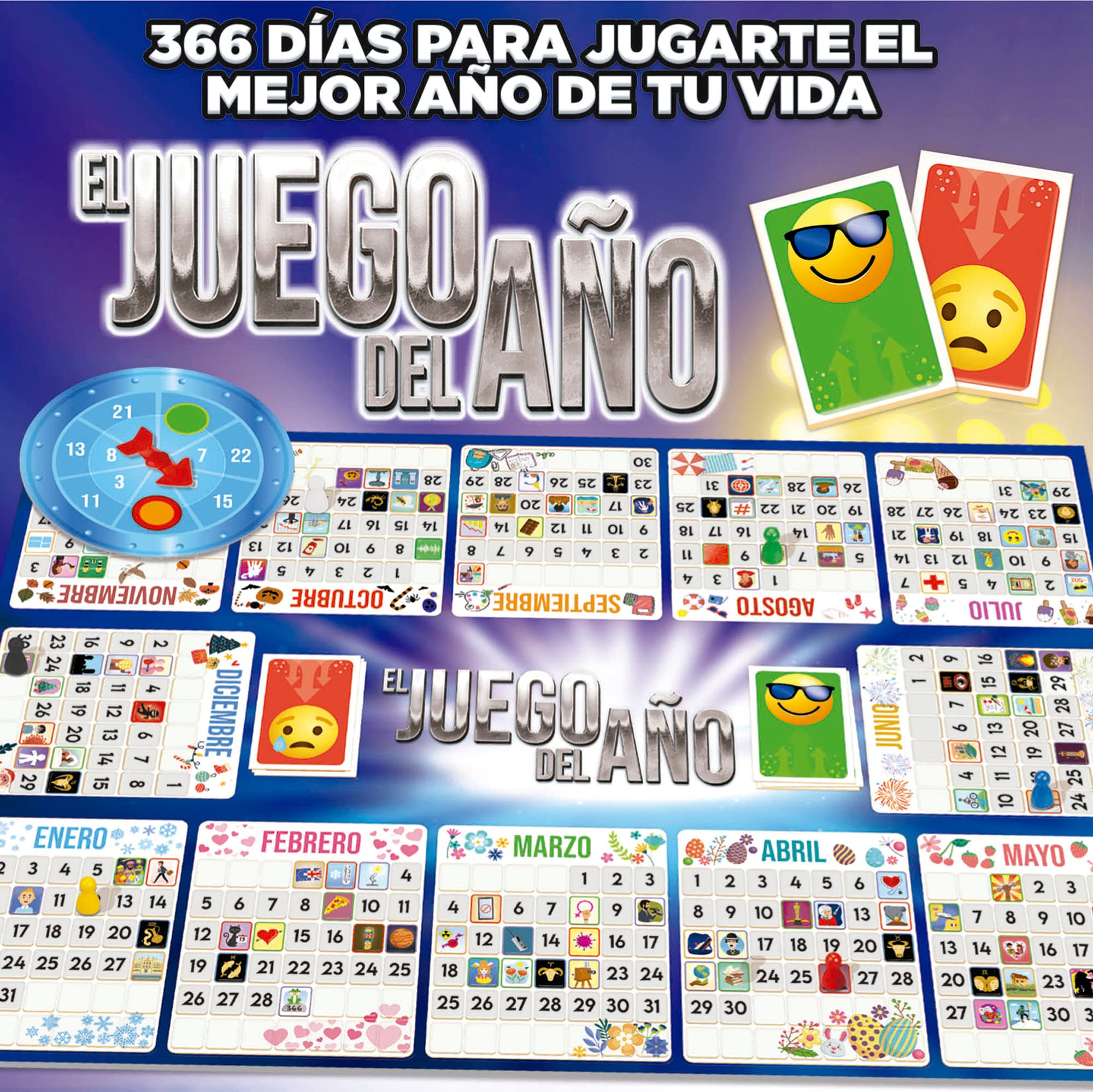 Juego de mesa familiar Educa Le Lynx 400 imágenes en francés para niños